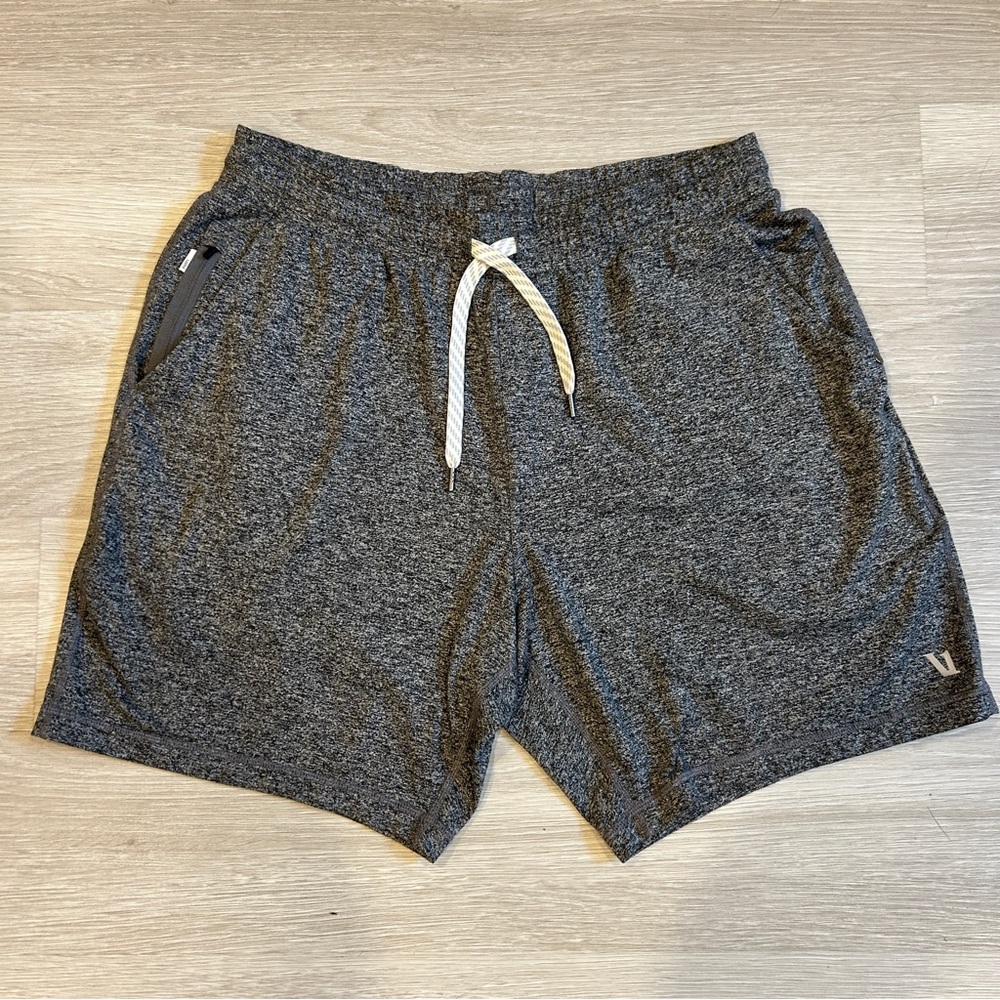 Vuori Gray Athletic Shorts